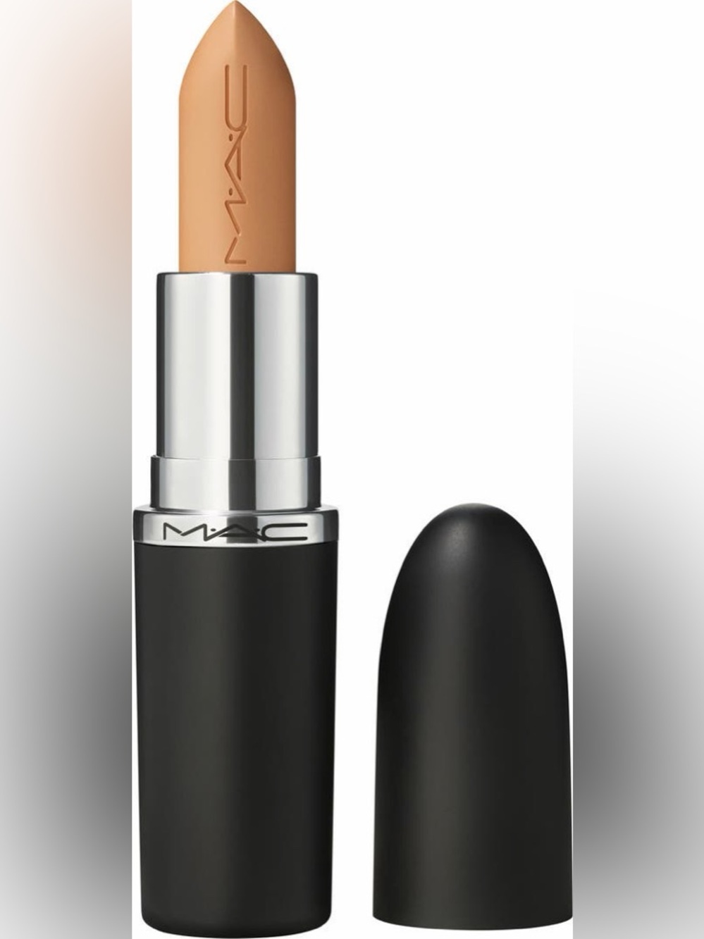 NIB MAC MACximal Sleek Satin Lipstick in “Peachstock”
